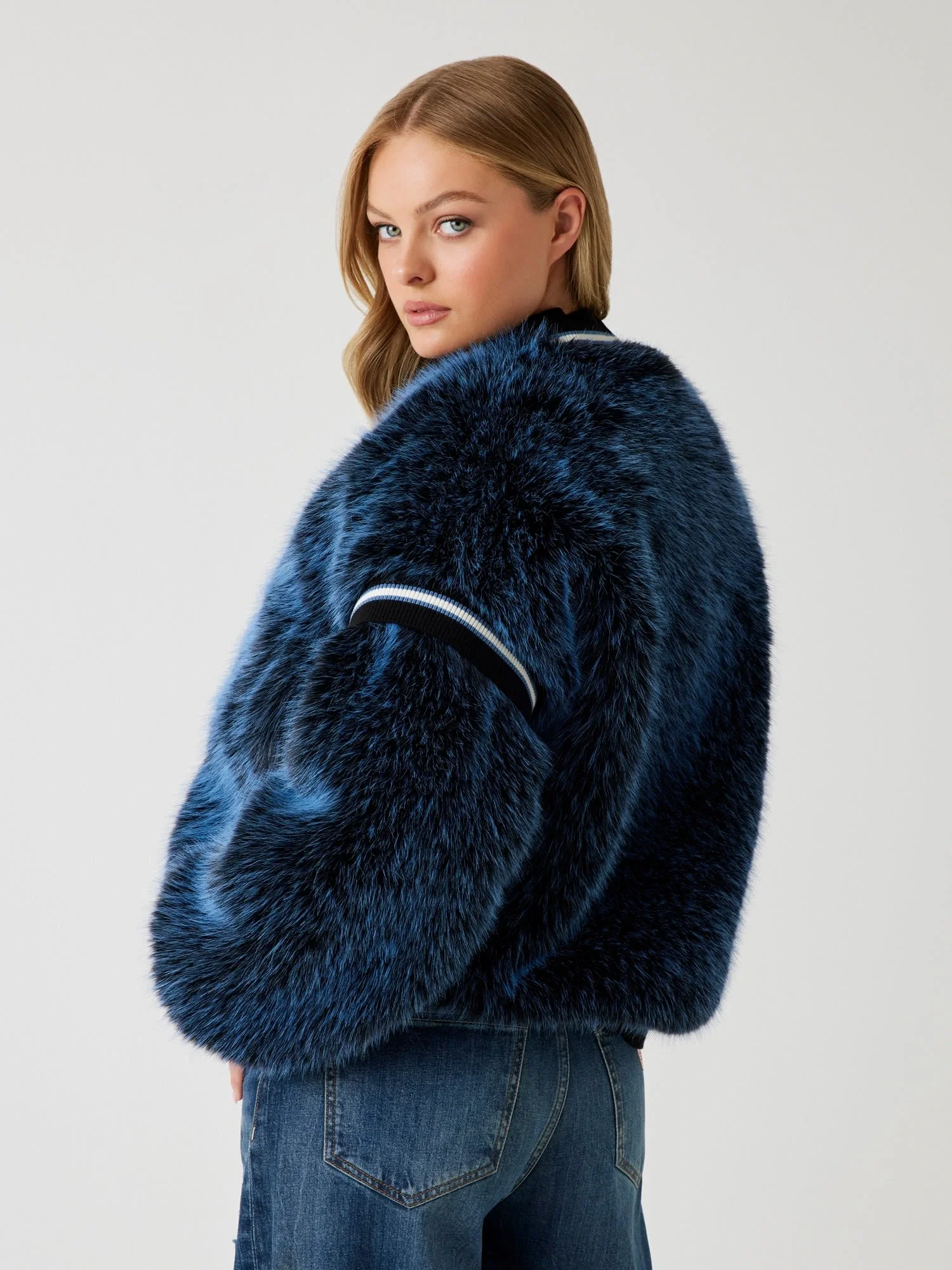 Guess Katia Kadın Çok Renkli Kürk W5BL67W3790-FBDA