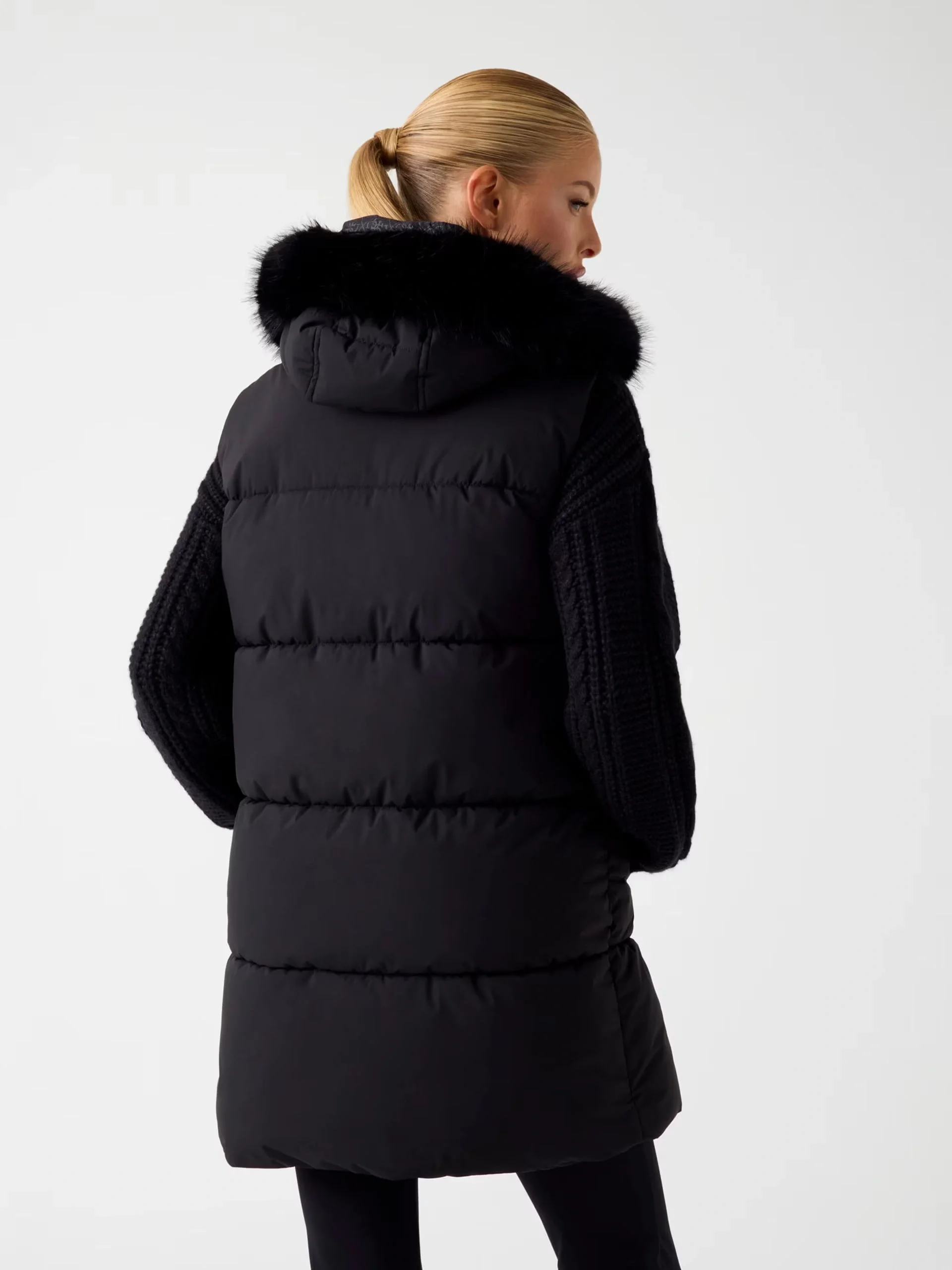 Guess Katrina Kadın Siyah Yelek W5BL81W3282-JBLK