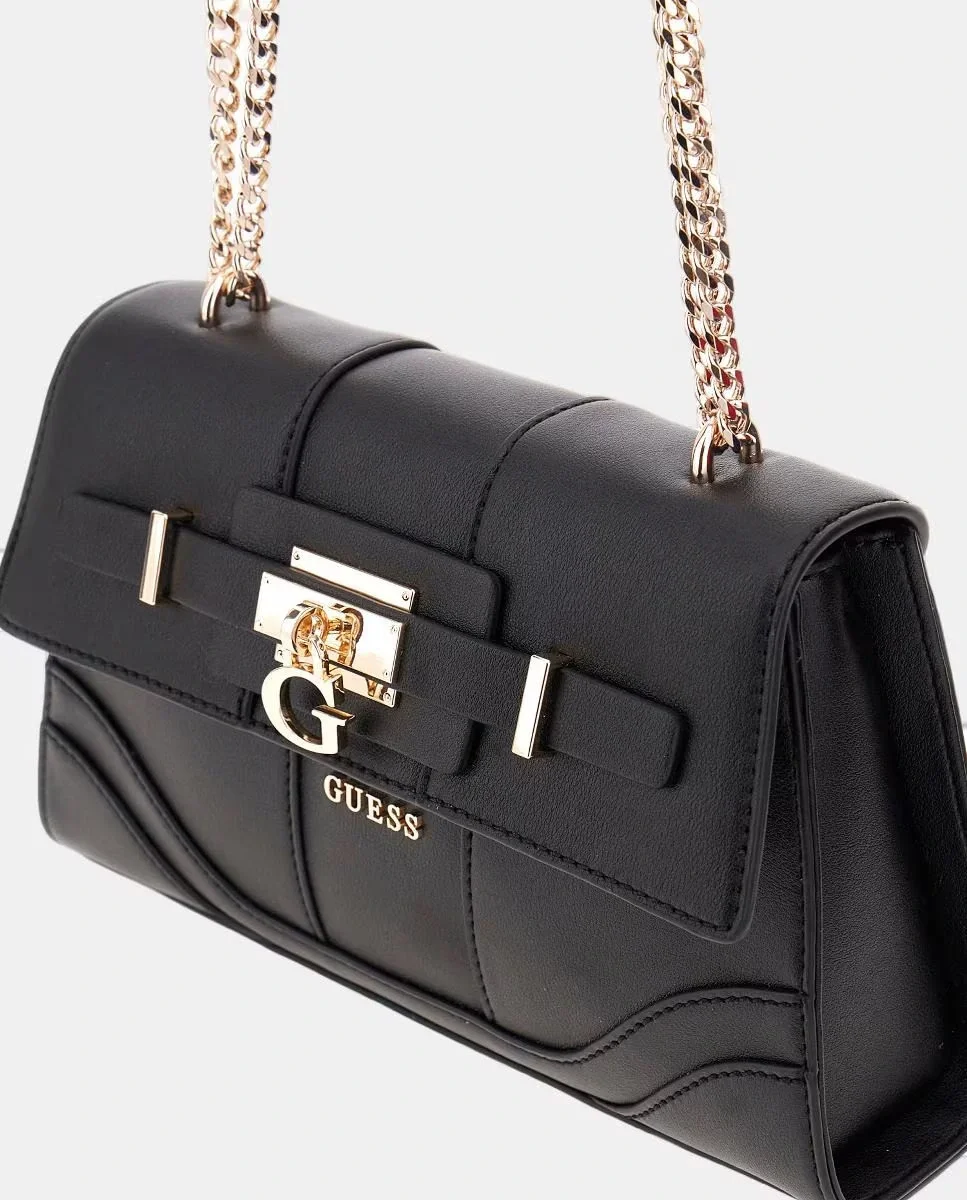 Guess Latona Kadın Siyah Omuz Çantası HWBG9206210-BLA