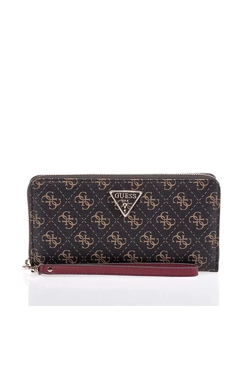 Guess LAUREL SLG CHEQUE ORGANIZER Kadın Kahverengi Cüzdan SWQE8500163-BNL