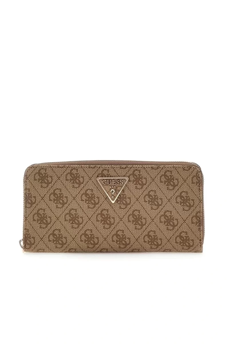Guess LAUREL SLG LARGE ZIP Kadın Kahverengi Cüzdan SWSG8500146-LTL