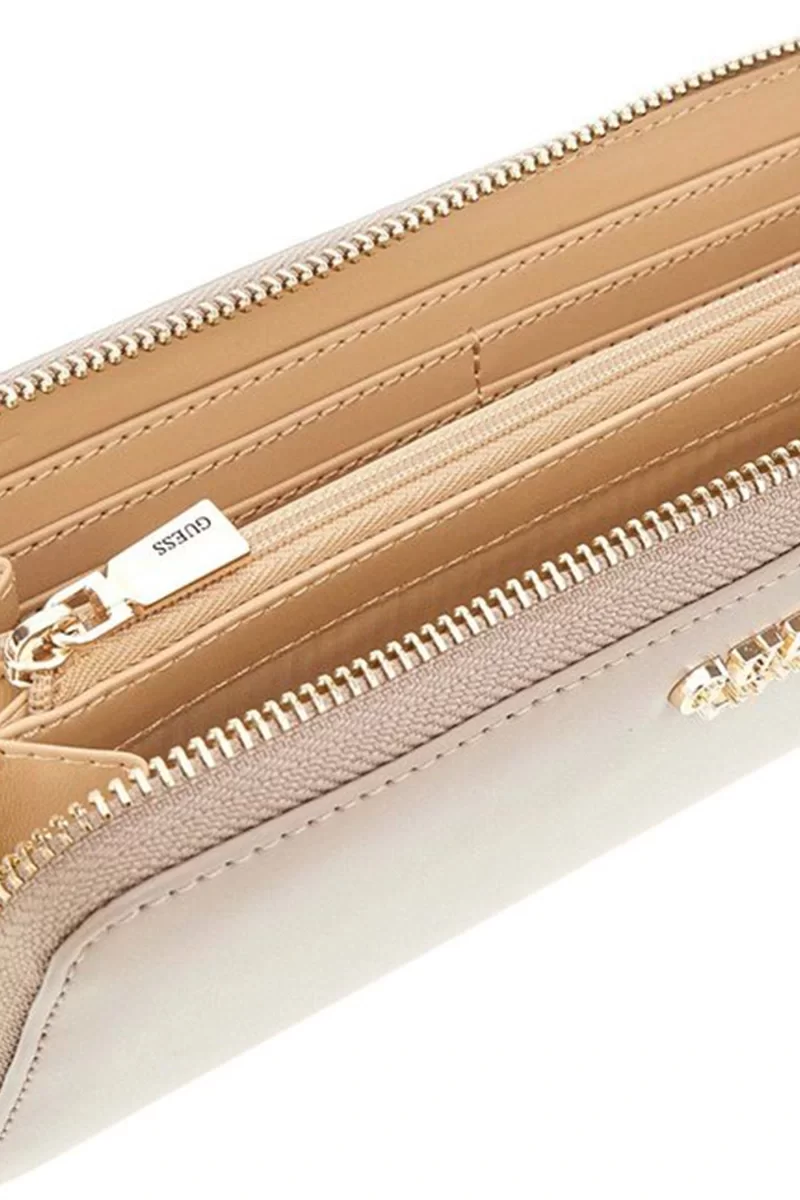 Guess LAUREL SLG LARGE ZIP AROUND Kadın Kahverengi Cüzdan SWVC8500146-DRT