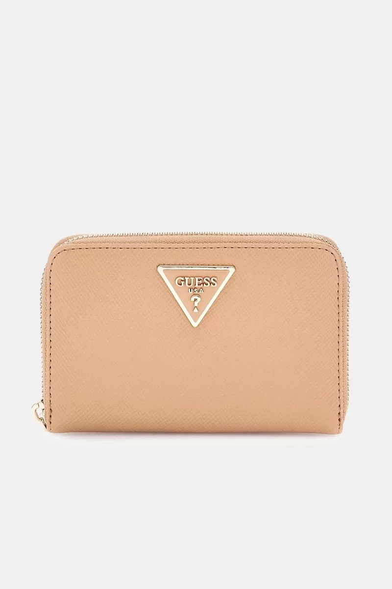 Guess LAUREL SLG MEDIUM ZIP AROUND Kadın Bej Cüzdan SWZG8500140-BEI