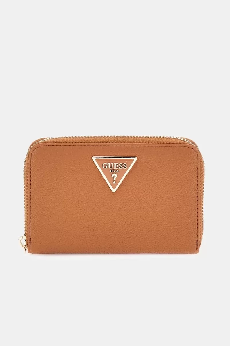 Guess LAUREL SLG MEDIUM ZIP AROUND Kadın Kahverengi Cüzdan SWBG8500140-COG