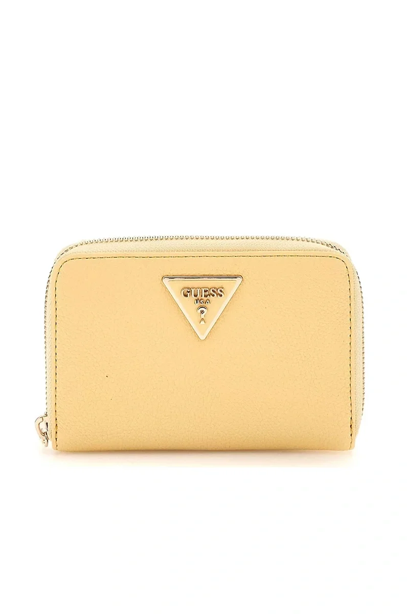 Guess LAUREL SLG MEDIUM ZIP AROUND Kadın Sarı Cüzdan SWBG8500140-CSL