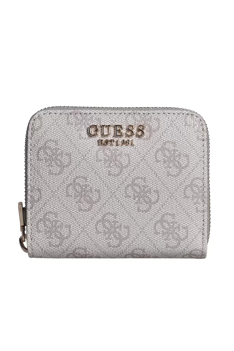 Guess LAUREL SLG SMALL ZIP Kadın Krem Cüzdan SWSD8500137-DVL