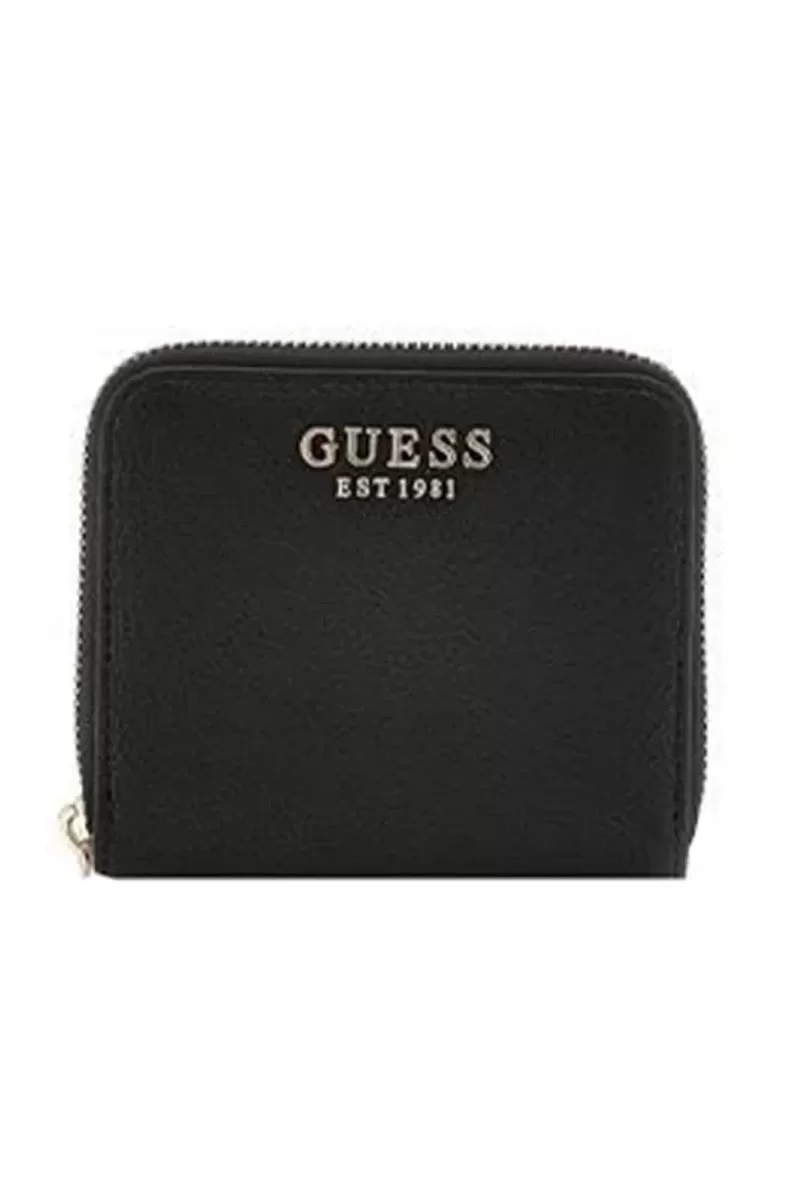 Guess Laurel Slg Small Zıp Around Kadın Siyah Cüzdan SWBG8500137-BLA