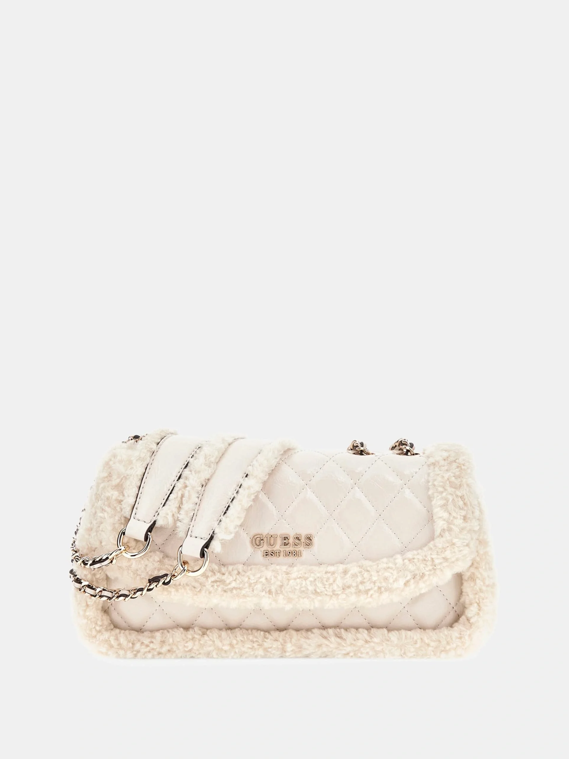 Guess Lida Kadın Ekru Omuz Çantası HWTG8139210-BON