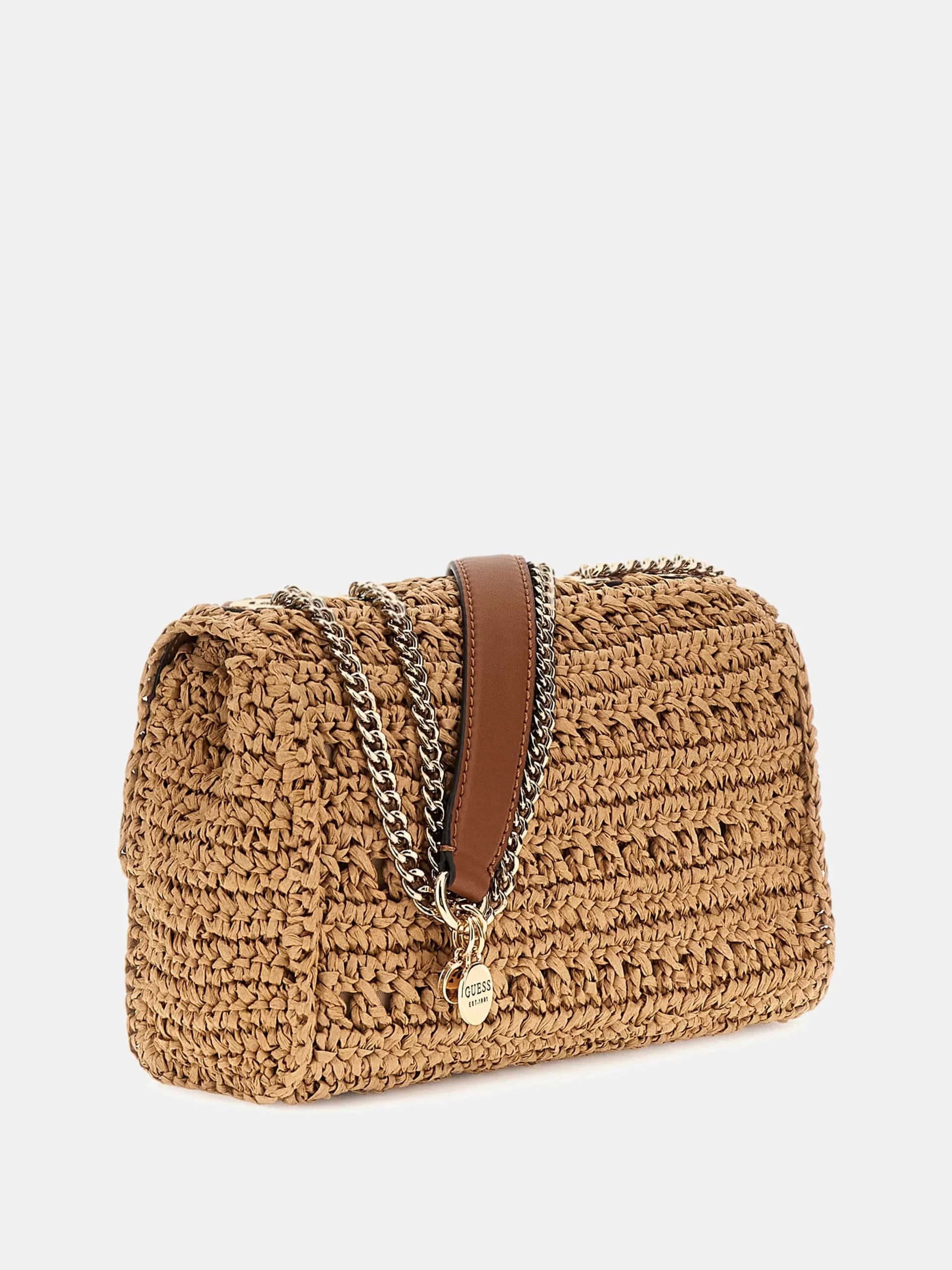 Guess Liguria Kadın Çok Renkli Hasır Omuz Çantası HWWG8685210-NTC