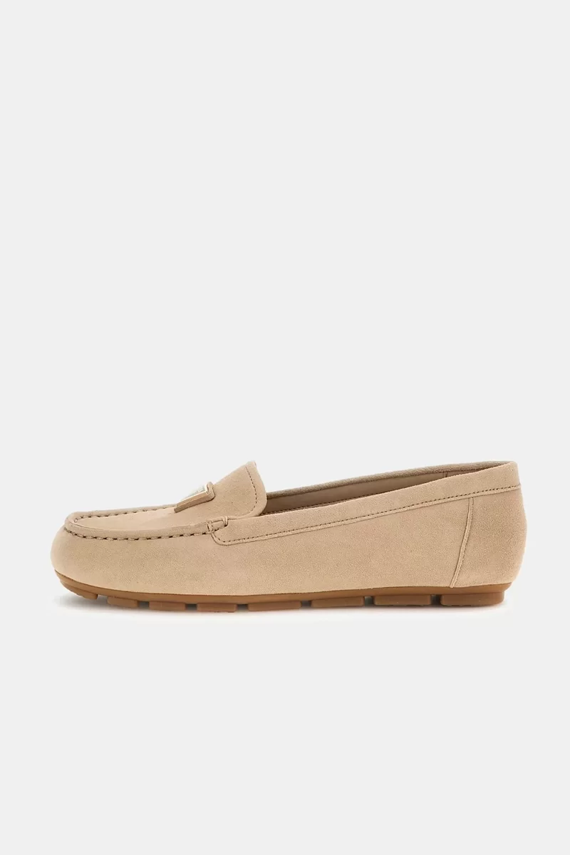 Guess LILAN Kadın Kahverengi Babet FLJLILSUE14-TAUPE