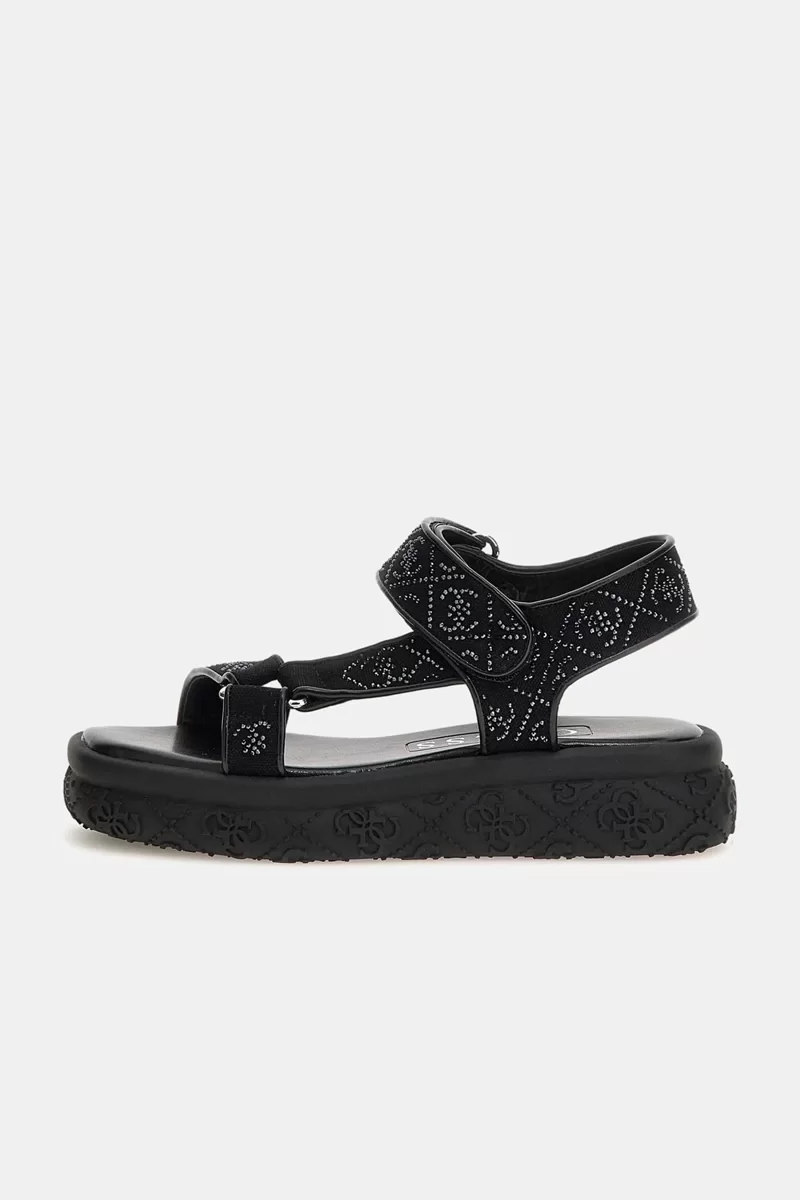 Guess Lode Kadın Siyah Sandalet FLJLODFAP03-BLACK