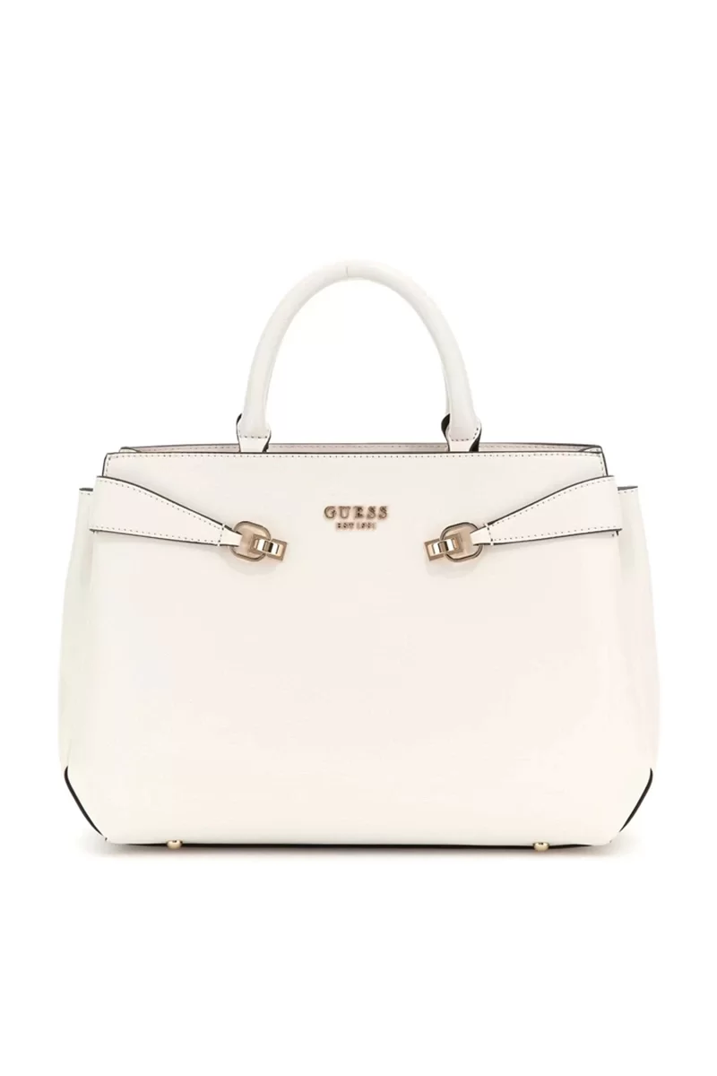 Guess LORELEI GIRLFRIEND SATCHEL Kadın Ekru El Çantası HWVG9639060-BON