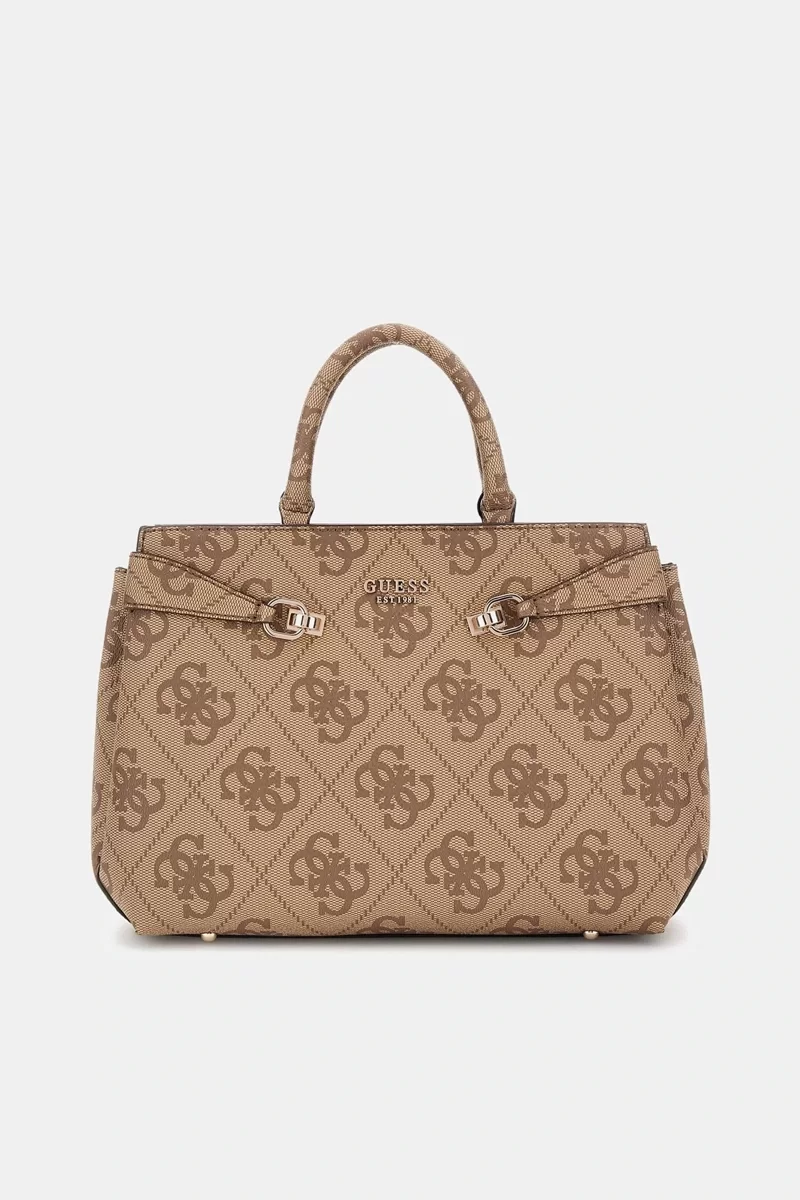 Guess LORELEI GIRLFRIEND SATCHEL Kadın Kahverengi El Çantası HWOS9639060-LTL