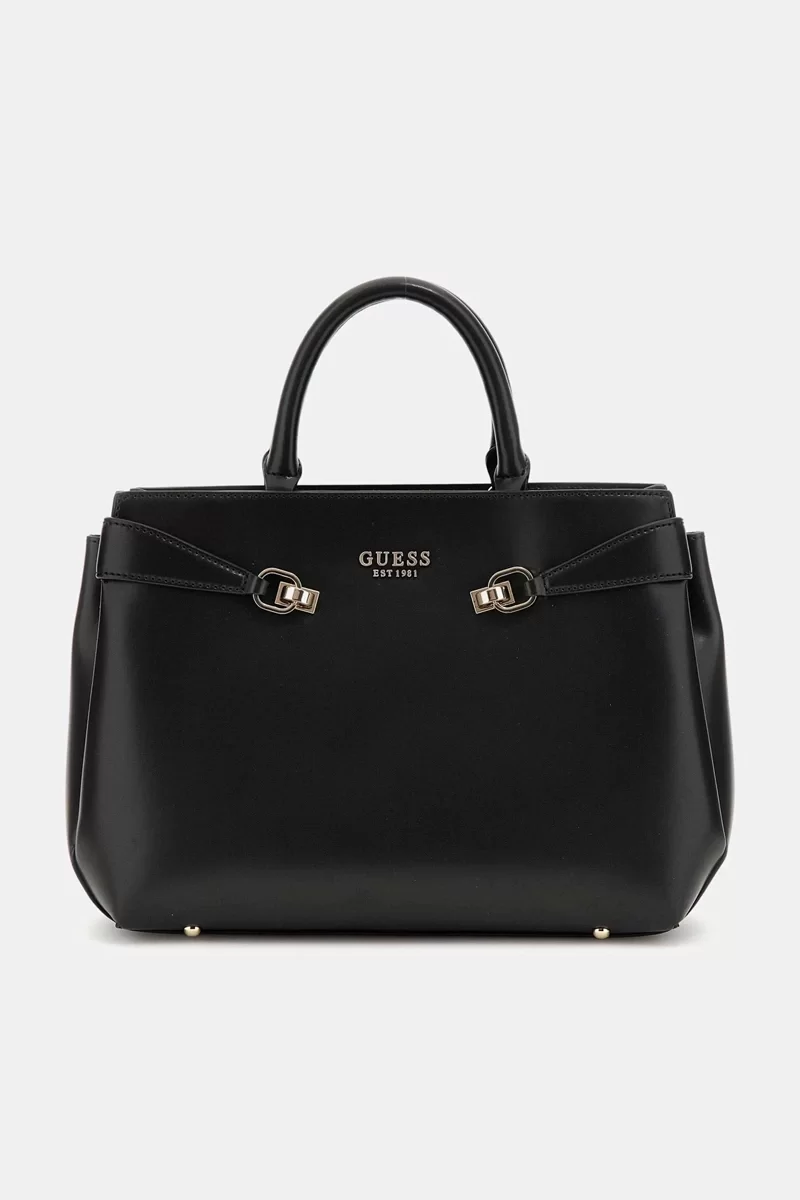 Guess LORELEI GIRLFRIEND SATCHEL Kadın Siyah El Çantası HWVG9639060-BLA