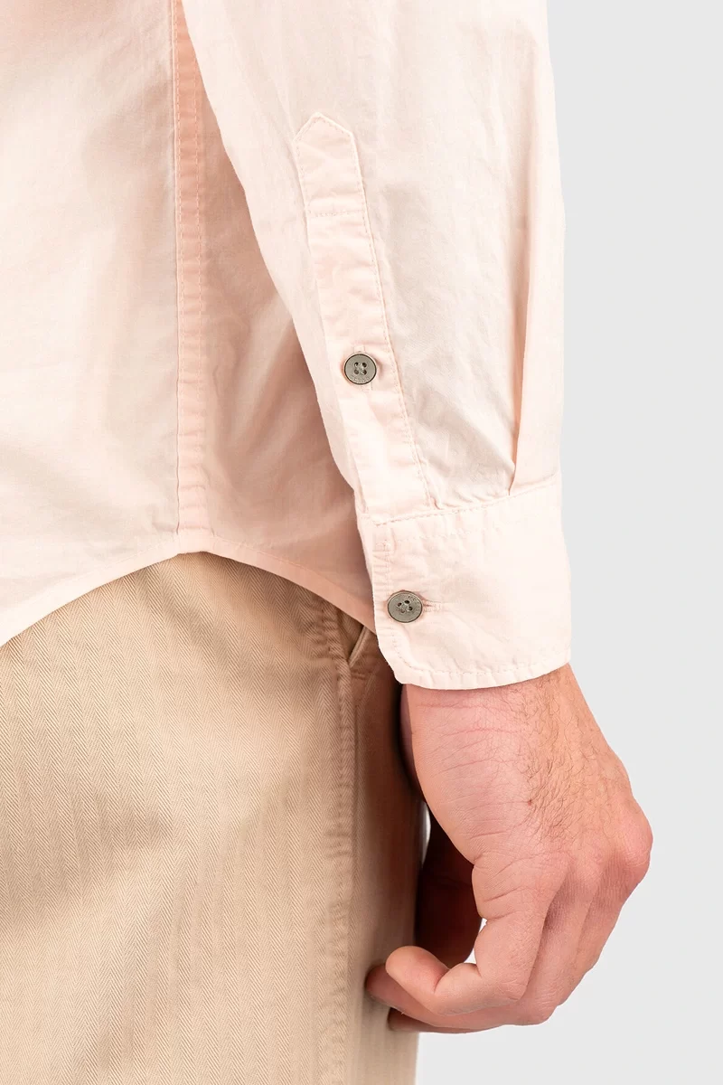 Guess LS COLLINS SHIRT Erkek Pembe Gömlek M5RH10WGXE1-A61L