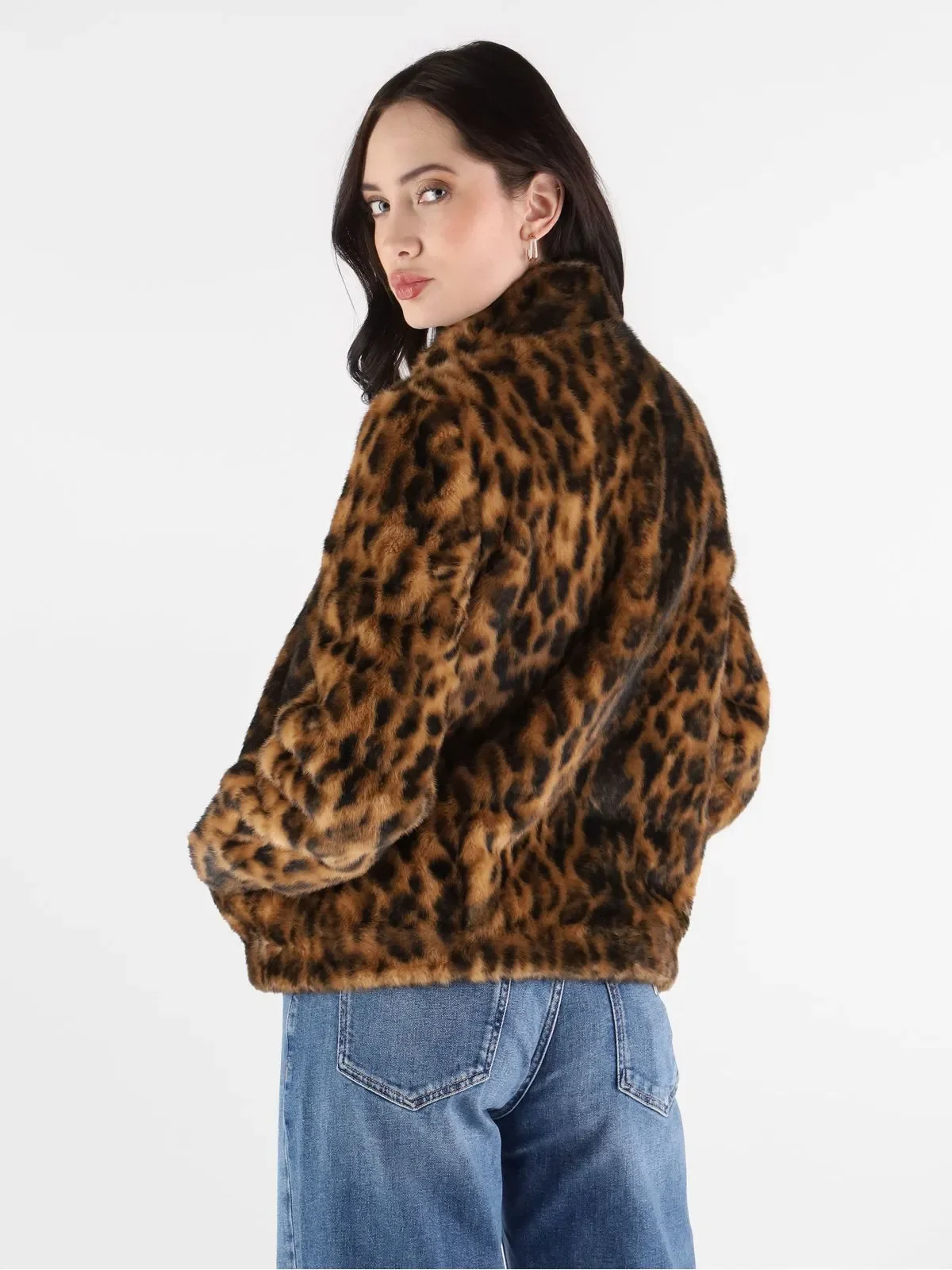 Guess Luna Kadın Mavi Kürk W5BL65W3900-P340