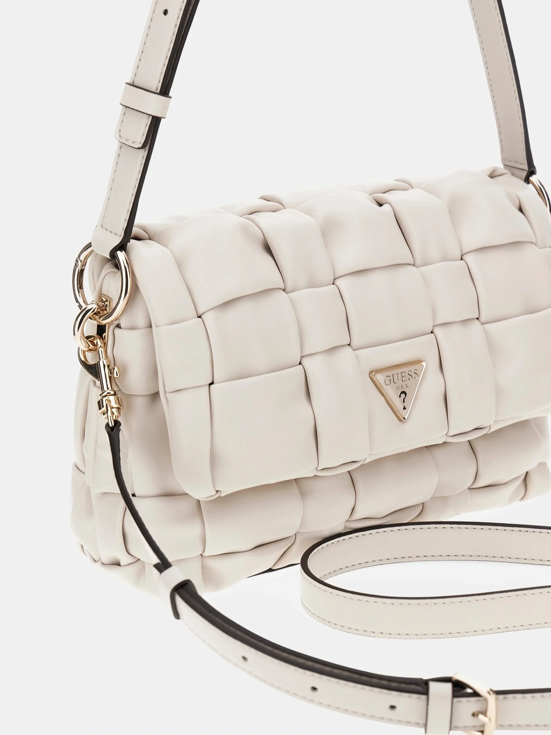 Guess Marion Kadın Ekru Omuz Çantası HWWG8072190-BON