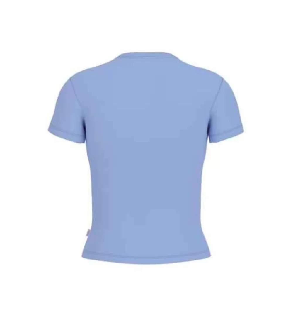 Guess jeans Gj Ss Cn Slım Iconıc Tee Kadın Mavi T-Shirt W4YI04J1314-G7CP