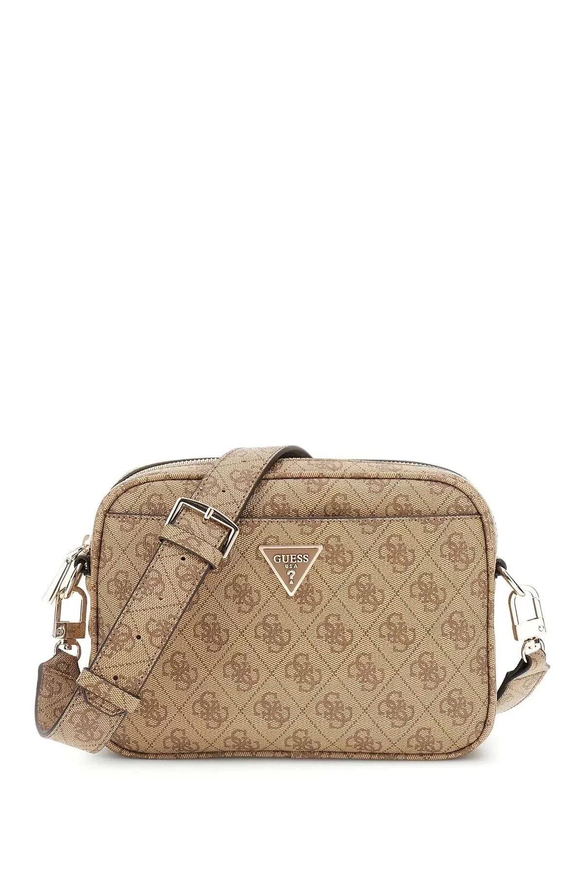 Guess Merıdıan Camera Bag Kadın Kahverengi Çapraz Çanta HWSG8778140-LTL