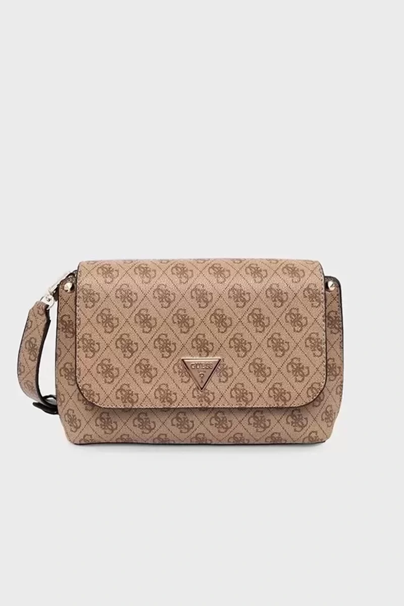 Guess MERIDIAN FLAP CROSSB Kadın Kahverengi Çapraz Çanta HWSG8778200-LTL