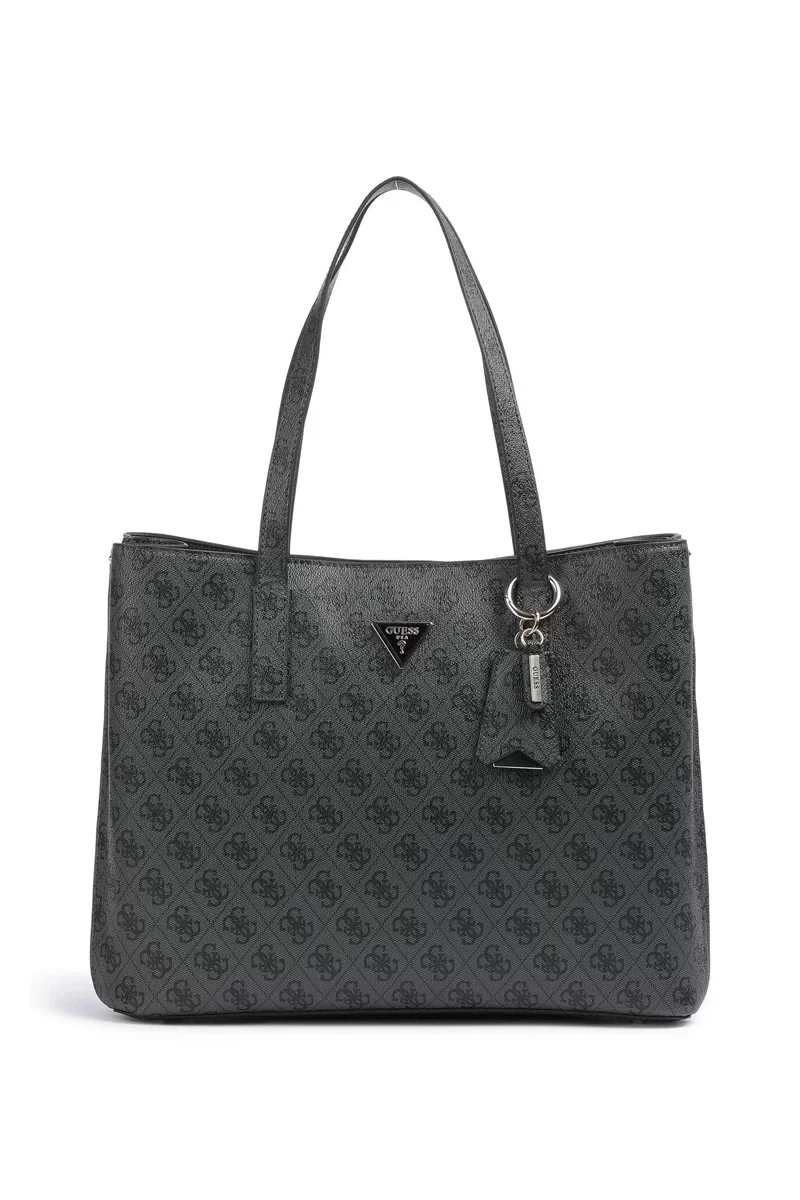 Guess MERIDIAN GIRLFRIEND TOTE Kadın Antrasit El Çantası HWSG8778230-CLO