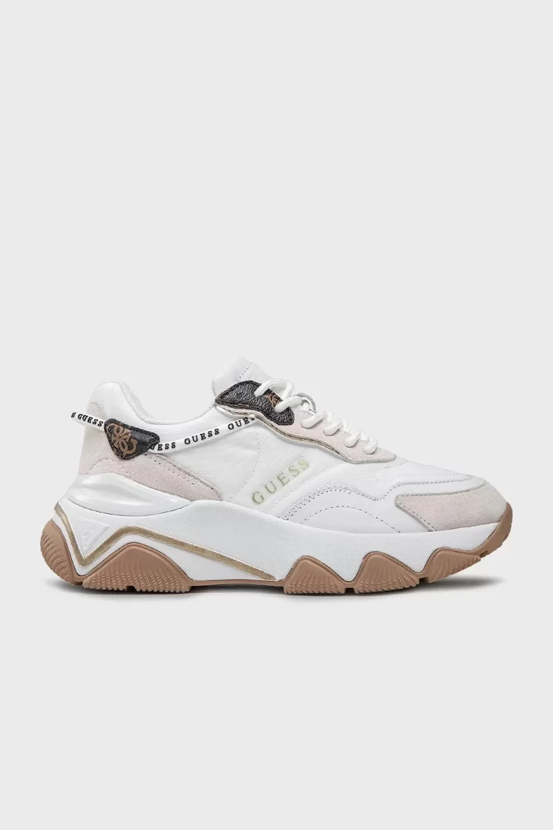 Guess Mıcola Kadın Beyaz Sneaker FL7MICFAL12-WHITE