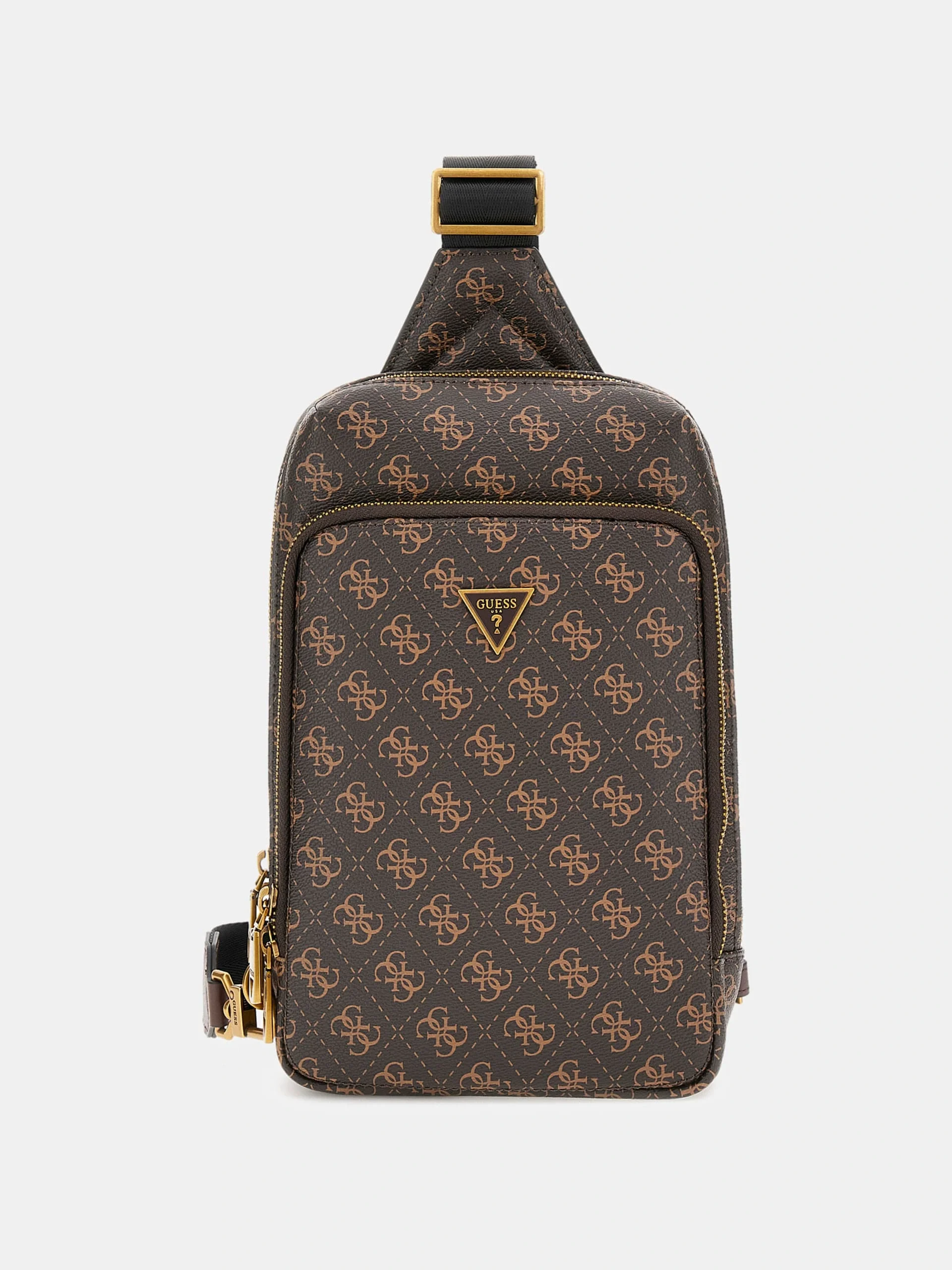 Guess Milano Erkek Kahverengi Çapraz Askılı Çanta HMMILOP5226-BNH