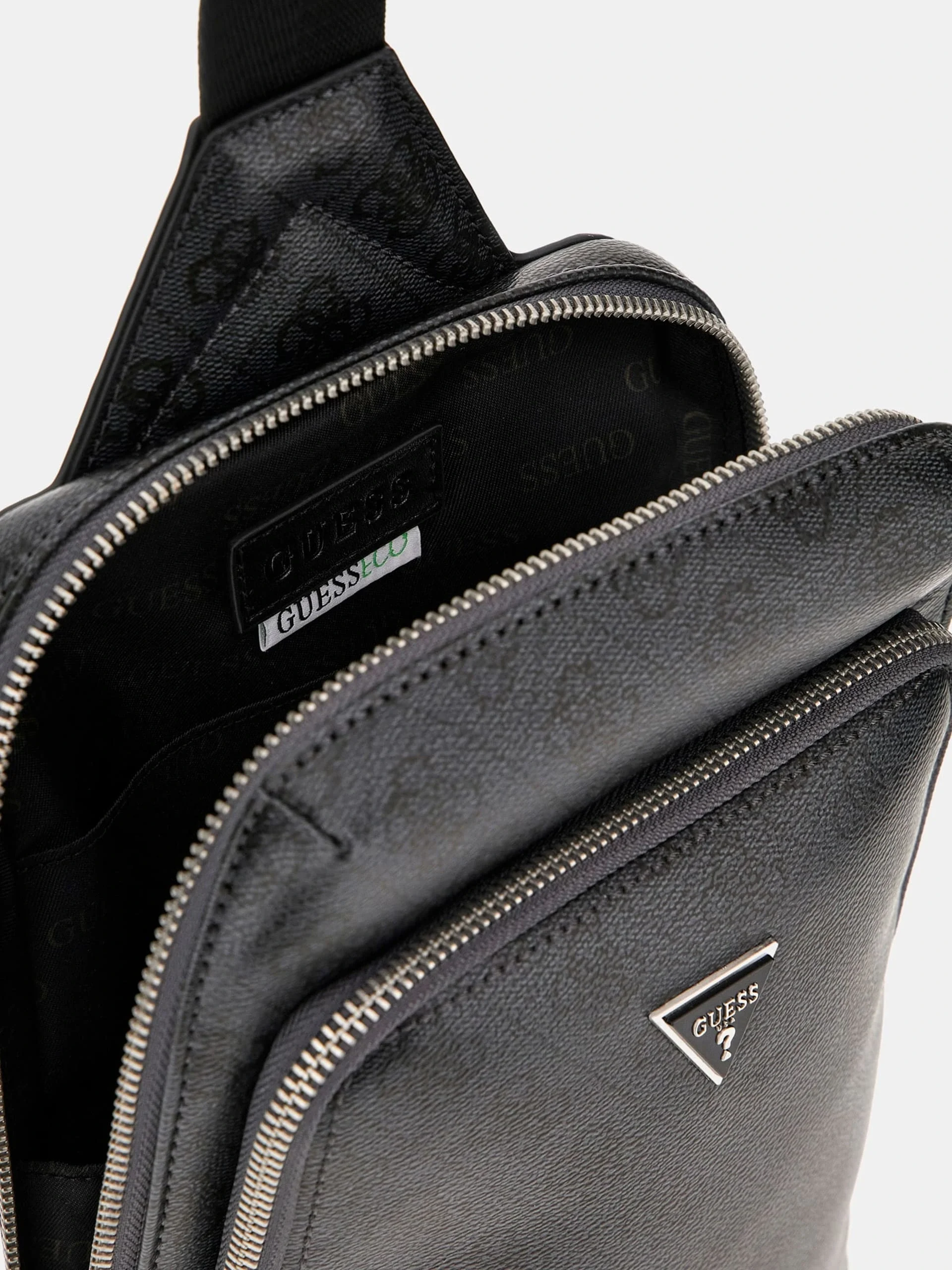 Guess Milano Erkek Siyah Çapraz Askılı Çanta HMMILOP5226-BLA