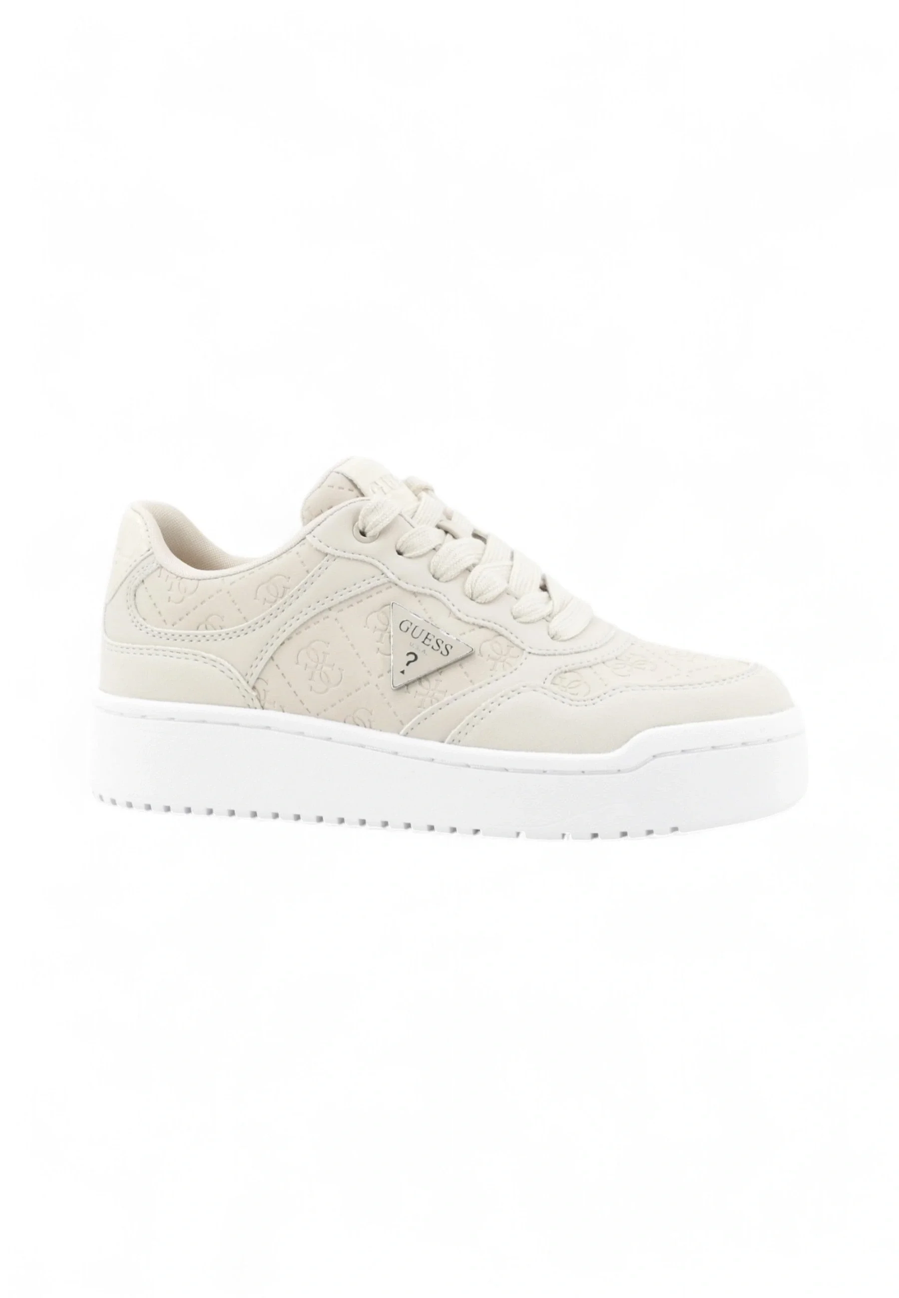 Guess Miram Kadın Krem Sneaker FLFMR9FAL12-IVORY