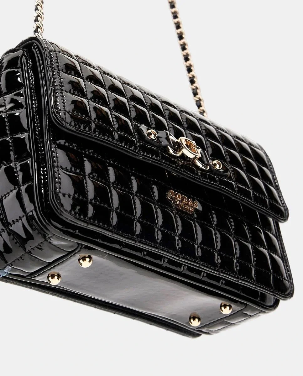 Guess Nadira Kadın Siyah Omuz Çantası HWQT8424210-BLA