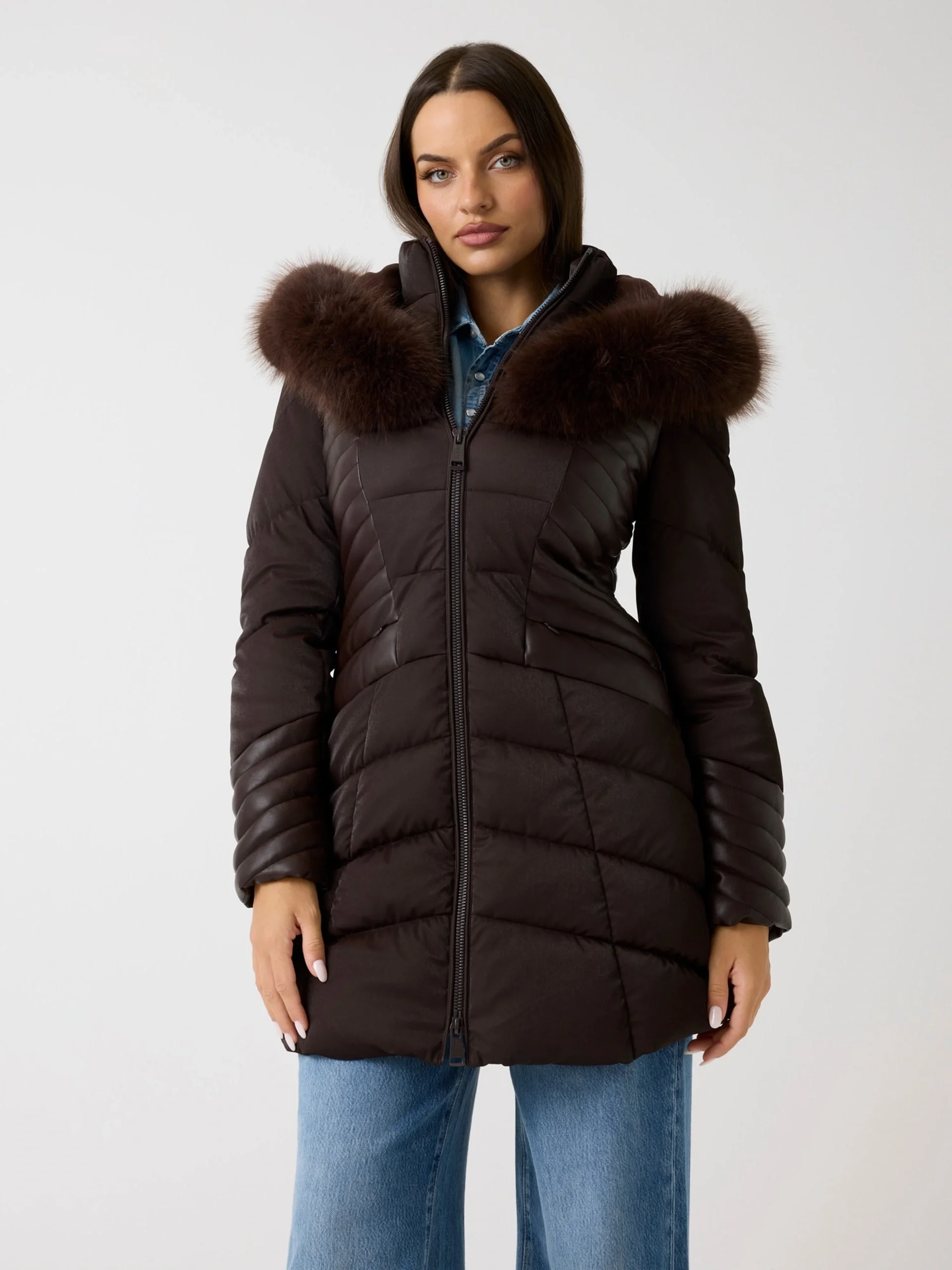 Guess New Oxana Kadın Kahverengi Mont W4BL61WGLZ0-G1EB