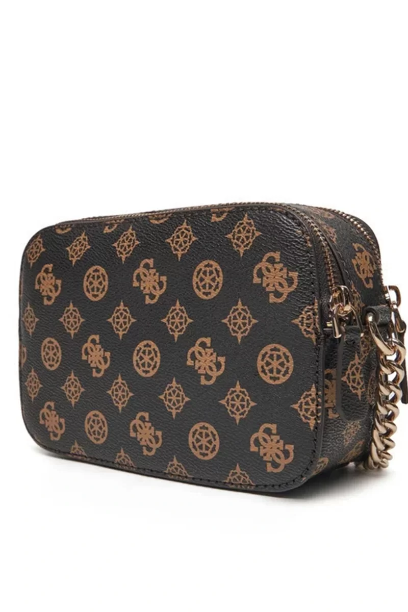 Guess NOELLE CROSSBODY CAMERA Kadın Kahverengi Çapraz Çanta HWPZ7879140-MLO
