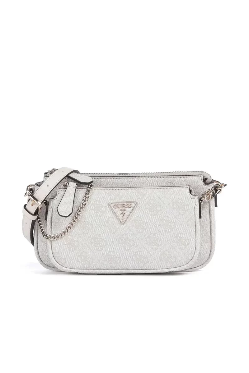 Guess NOELLE DBL POUCH CROSSBODY Kadın Mavi Mini Çanta HWBG7879710-BNN