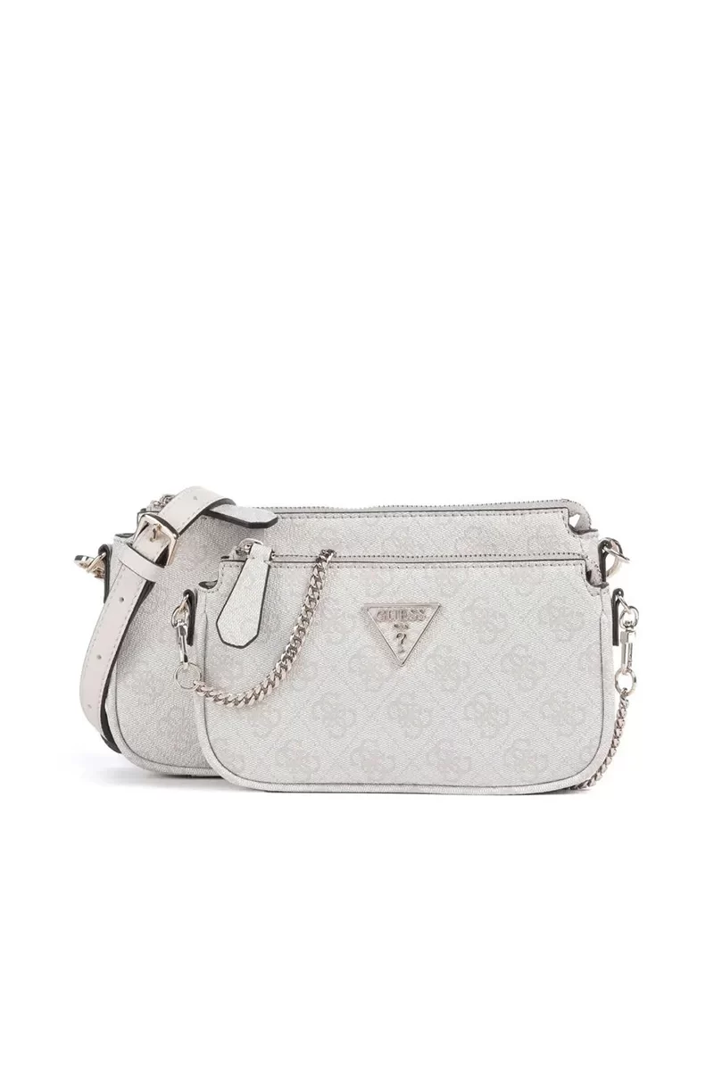 Guess NOELLE DBL POUCH CROSSBODY Kadın Mavi Mini Çanta HWBG7879710-BNN