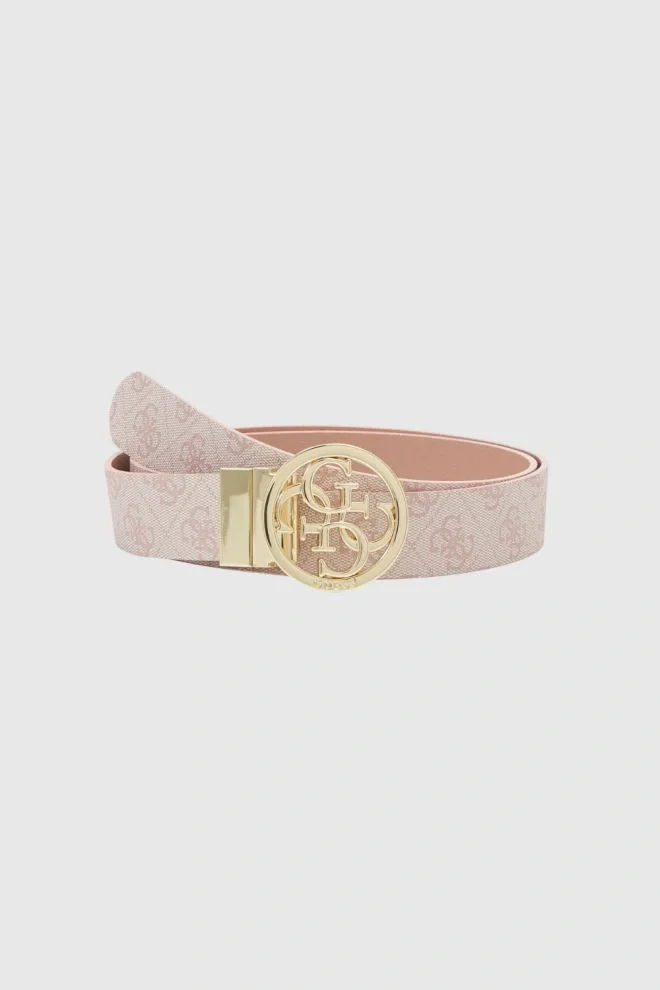Guess Noelle Kadın Pembe Ayarlanabilir Çift Taraflı Kemer BW9166P4235-RWG