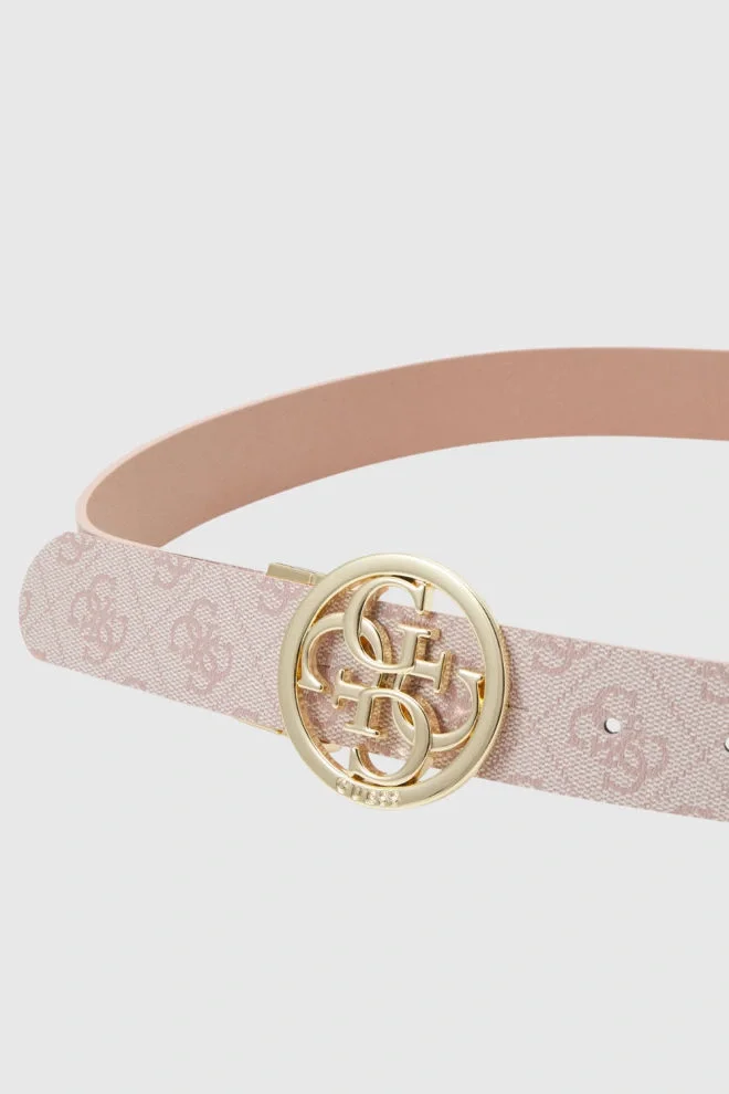 Guess Noelle Kadın Pembe Ayarlanabilir Çift Taraflı Kemer BW9166P4235-RWG