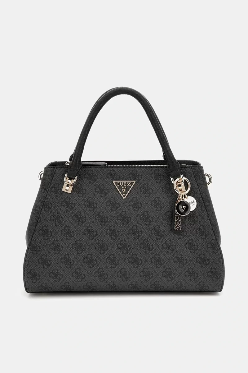 Guess Noelle Luxury Satchel Kadın Antrasit El Çantası HWBG7879070-CLO