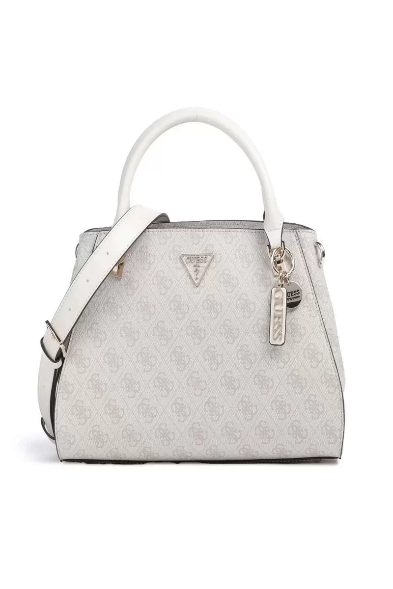 Guess NOELLE LUXURY SATCHEL Kadın Fildişi El Çantası HWBD7879070-DVL