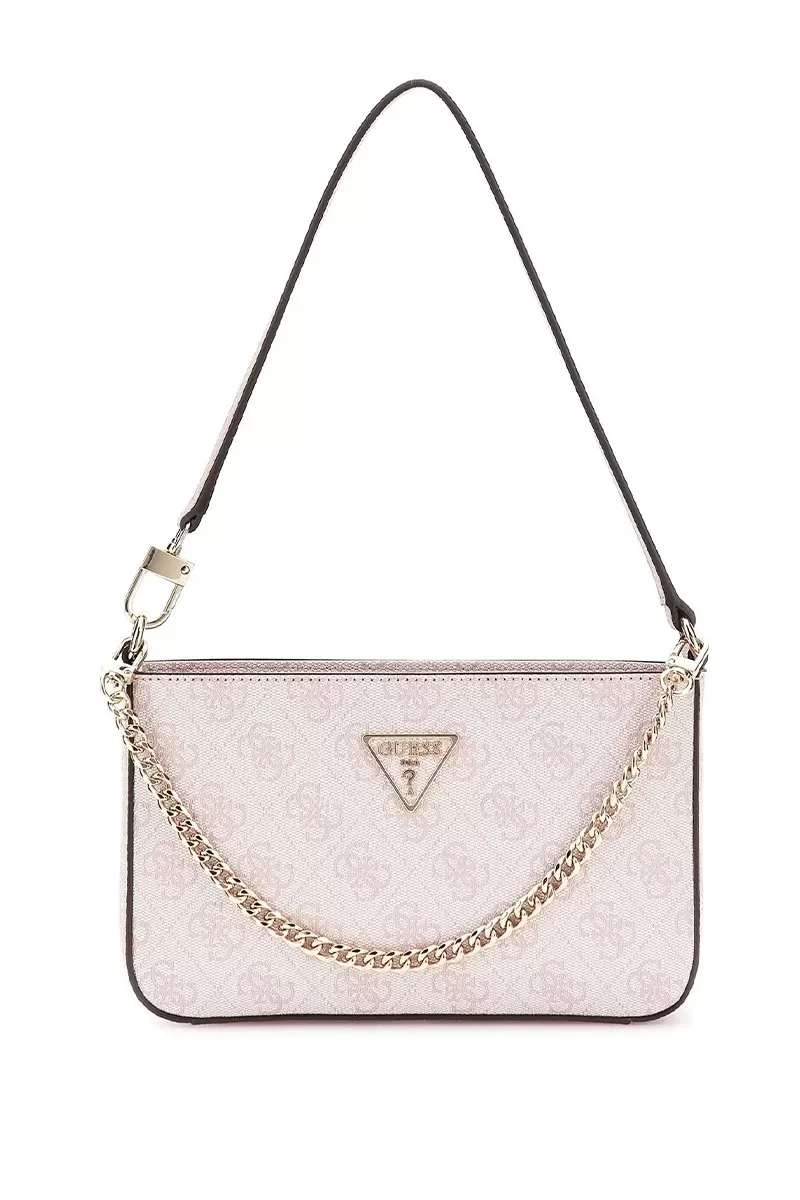 Guess Noelle Mını Top Zıp Shoulder Kadın Pembe Mini Çanta HWBG7879720-OCL
