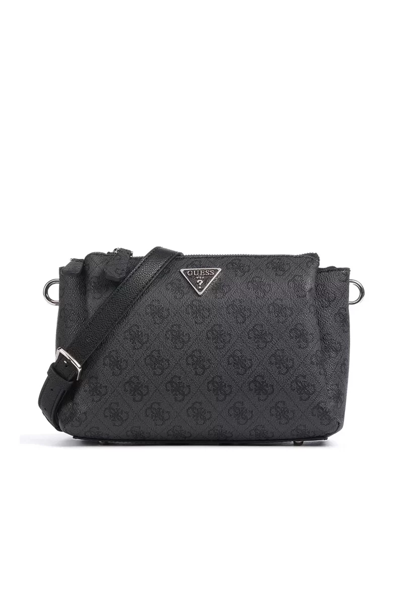 Guess Noelle Trı Compartment Xbody Kadın Antrasit El Çantası HWBG7879120-CLO