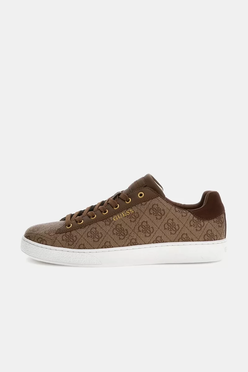 Guess Nola Erkek Bej/Kahverengi Sneaker FMPNOGFAL12-BEIBR