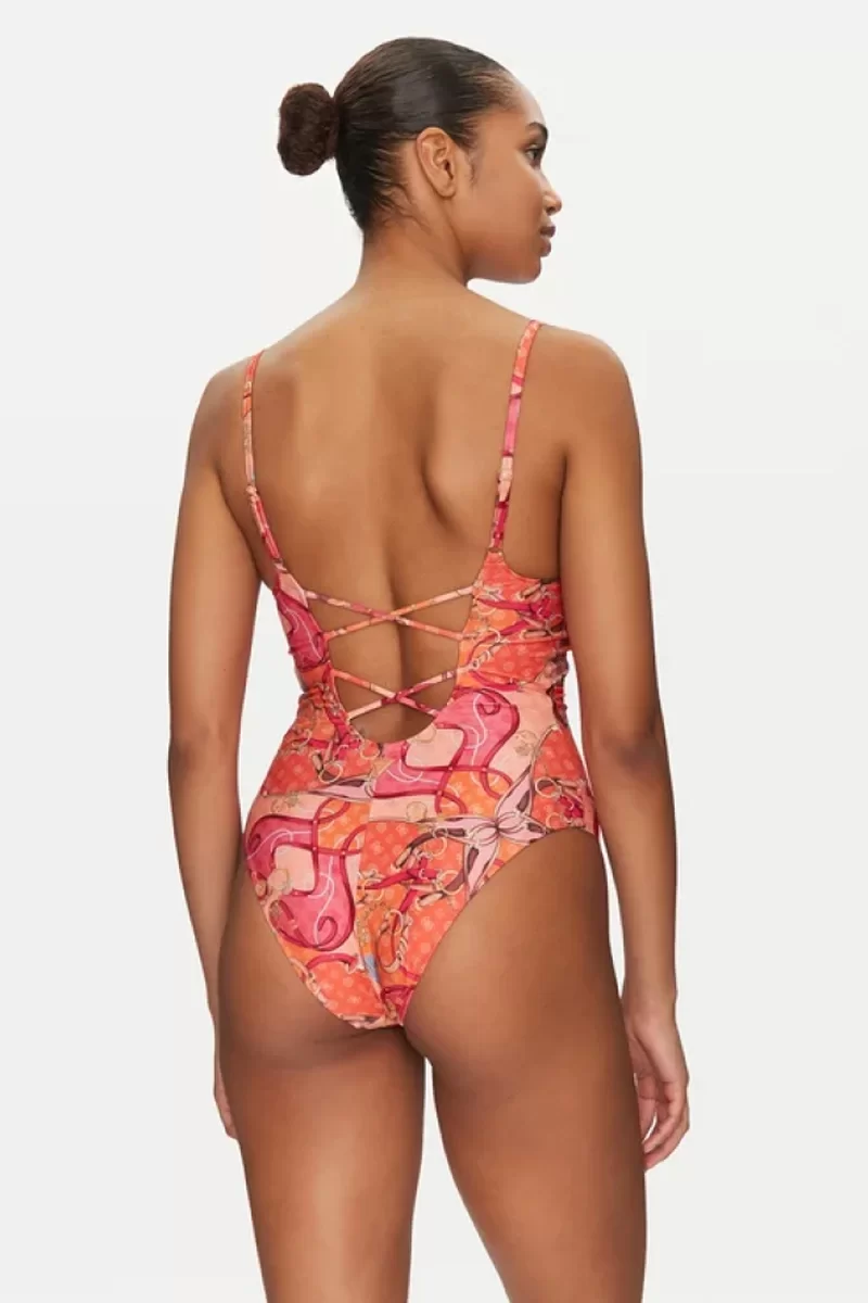 Guess ONE PIECE Kadın Çok Renkli Mayo E5GJ21KCR12-P34K