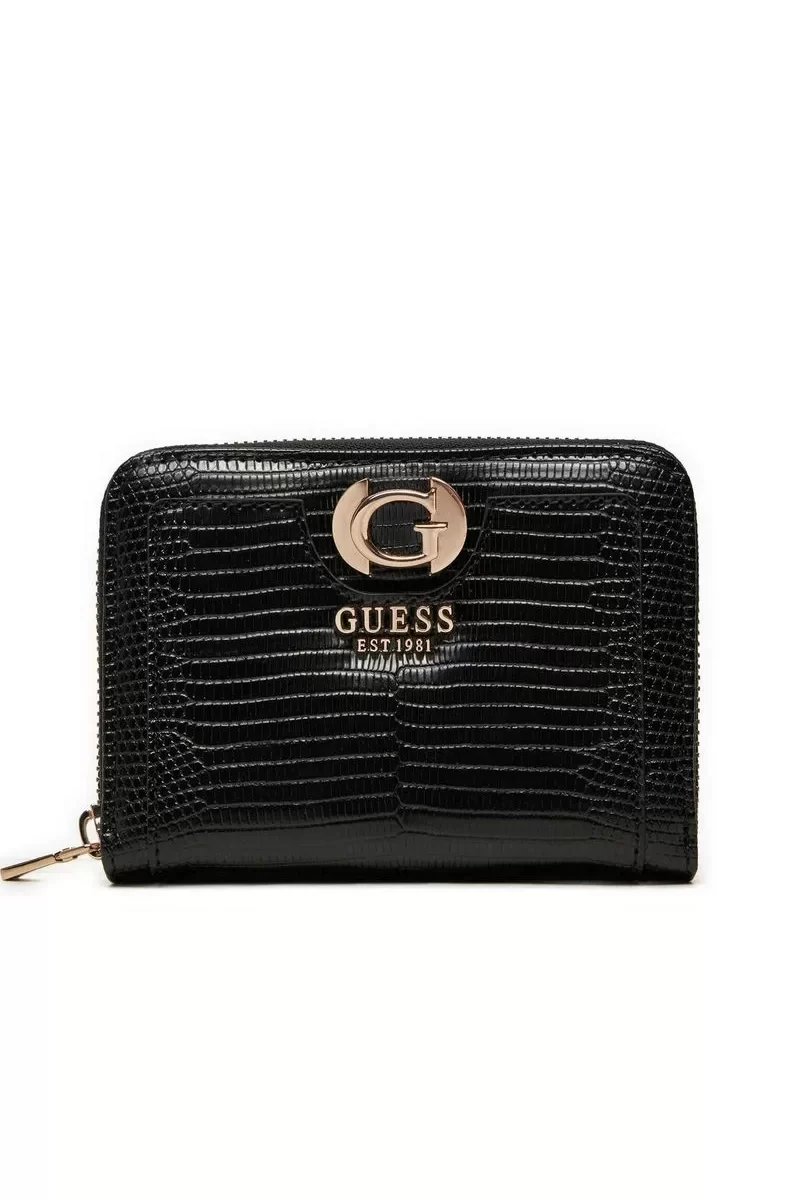 Guess Orlına Slg Medıum Zıp Around Kadın Siyah Cüzdan SWKG9531140-BLA