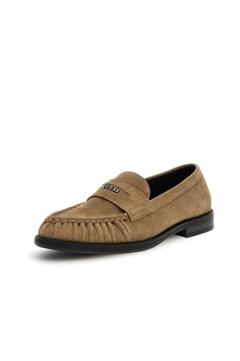 Guess OSAKA Erkek Bej Loafer FMJOSASUE14-BEIGE