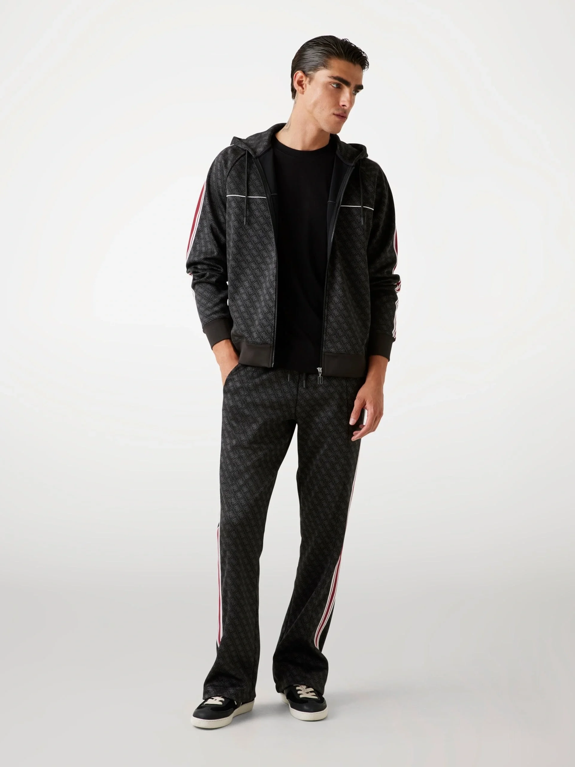Guess Parimo Erkek Çok Renkli Aktif Sweatshirt Z5BQ13K2042-FJ9N