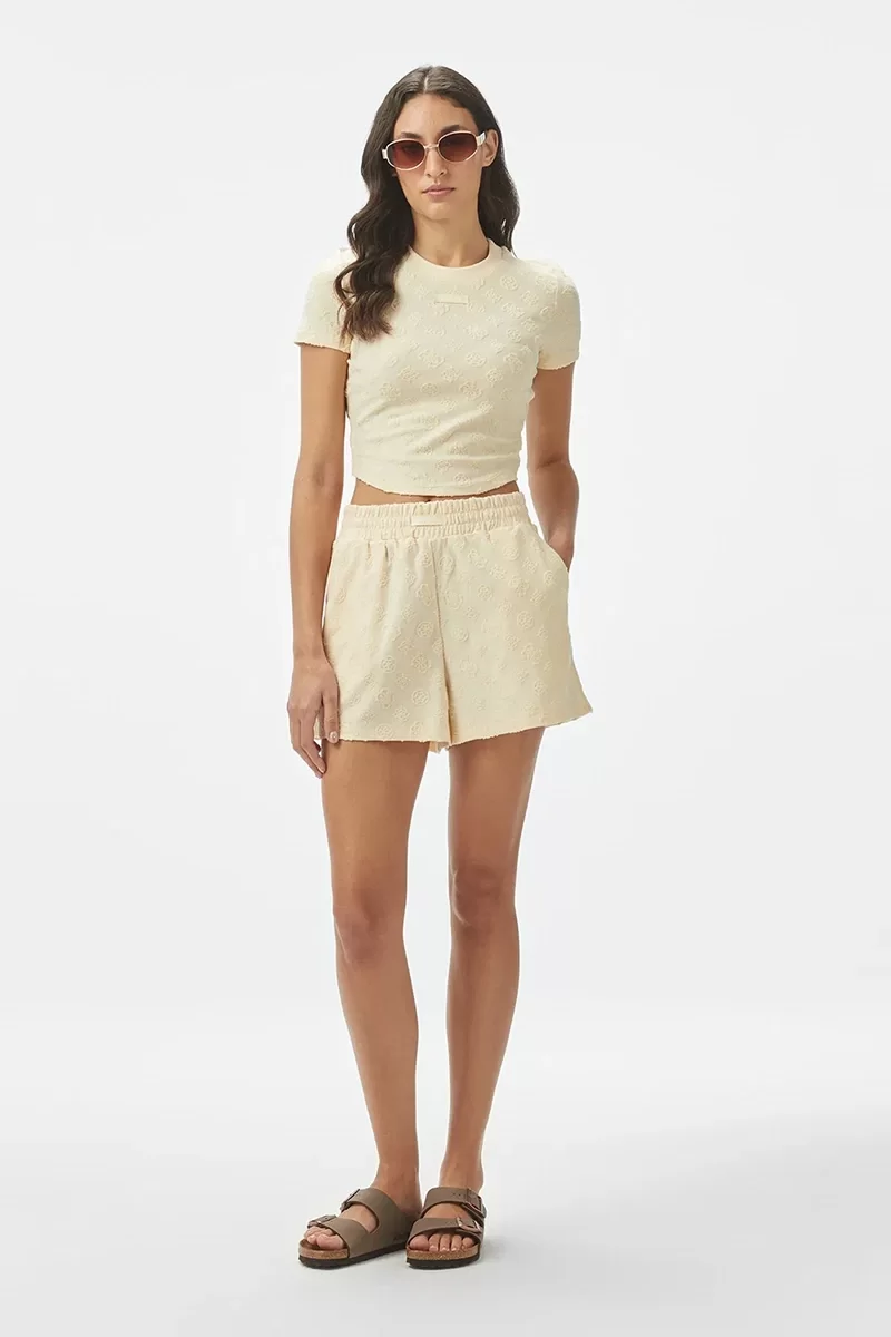 Guess PEONY JACQUARD KNIT TOP Kadın Çok Renkli T-shirt V5GP21KCT02-F27G