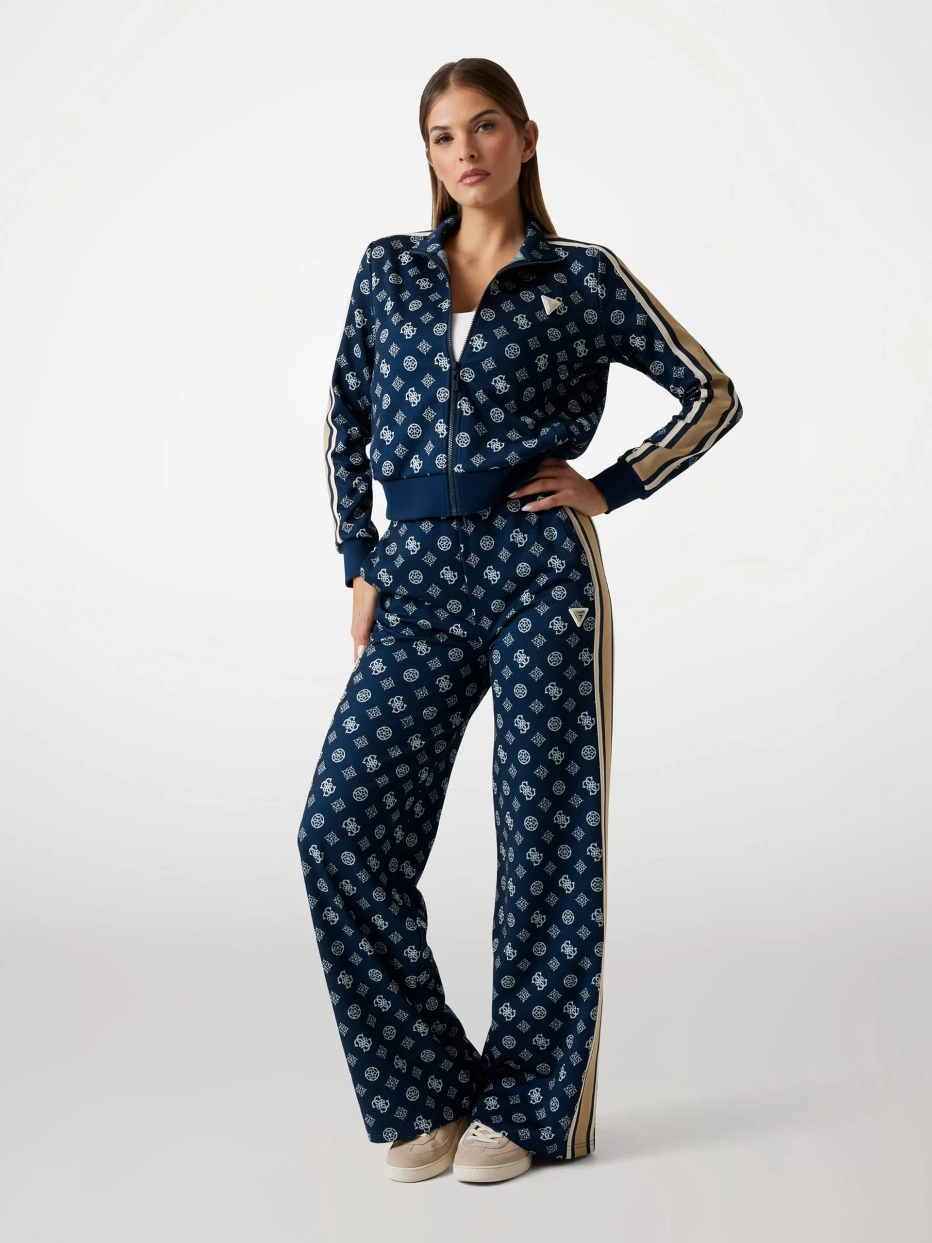 Guess Peony Kadın Çok Renkli Aktif Palazzo Fit Eşofman Altı V5YB10K0282-FBBQ