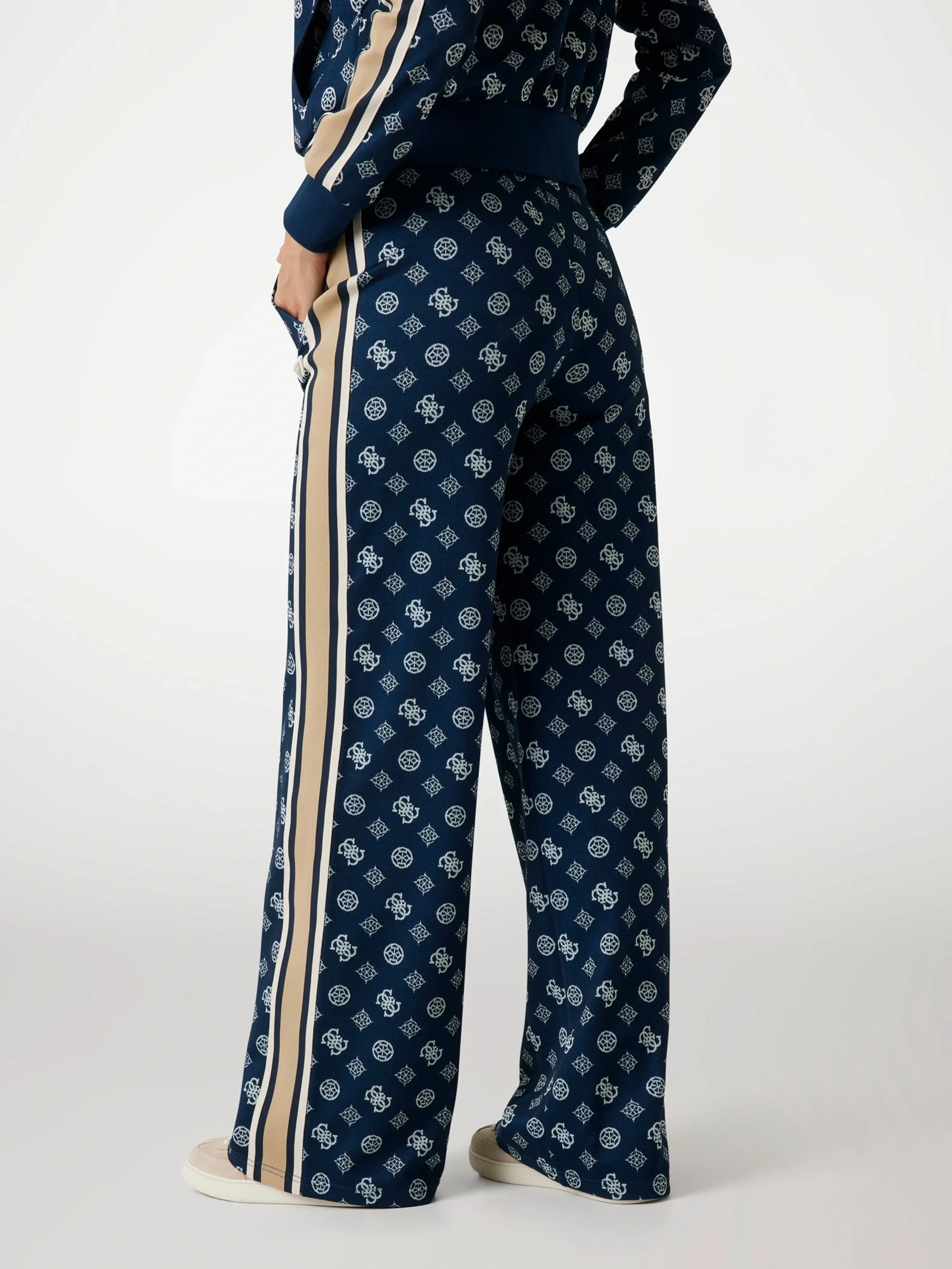Guess Peony Kadın Çok Renkli Aktif Palazzo Fit Eşofman Altı V5YB10K0282-FBBQ