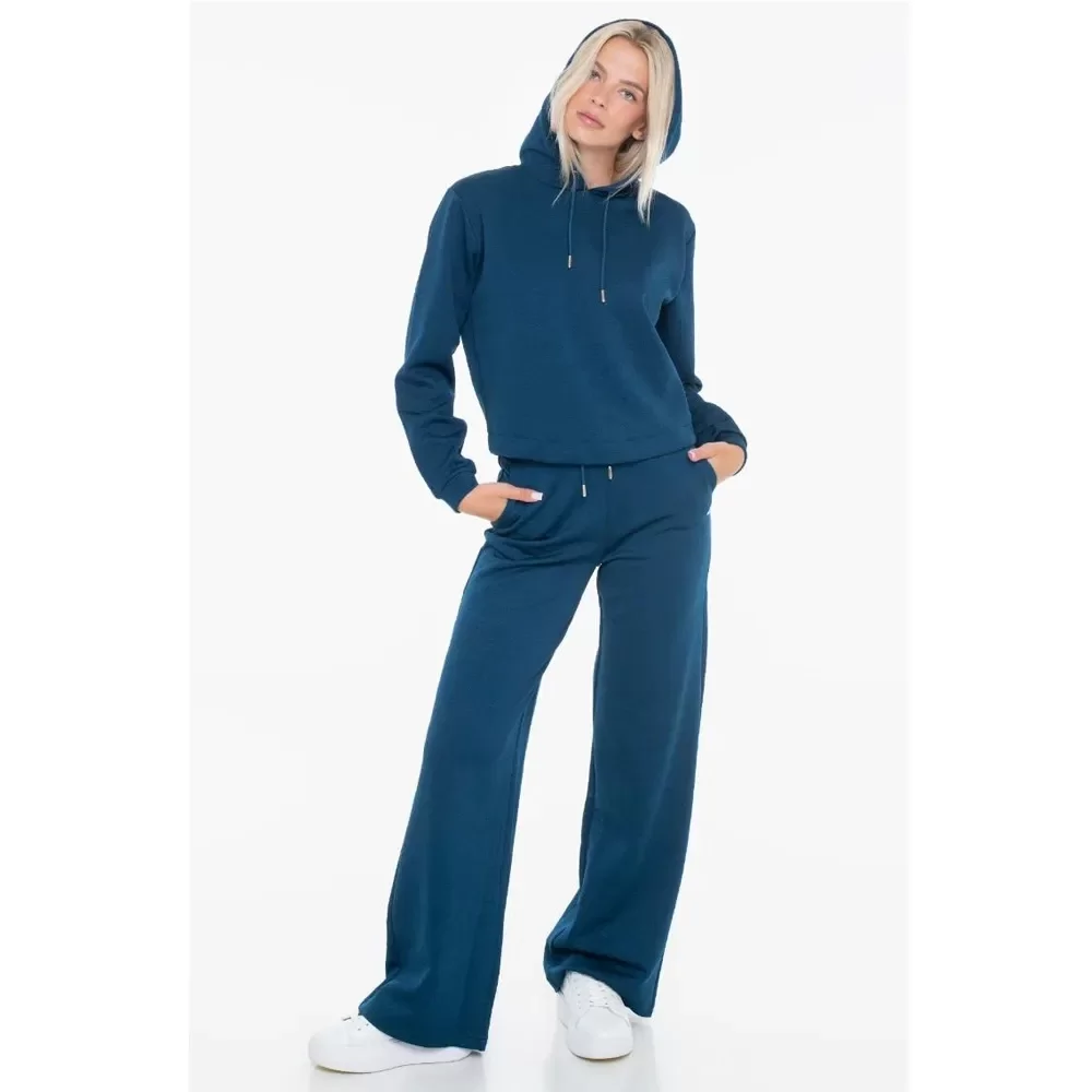Guess Peony Kadın Yeşil Aktif Relaxed Fit Eşofman Altı V5YB19KBSL2-FBBO