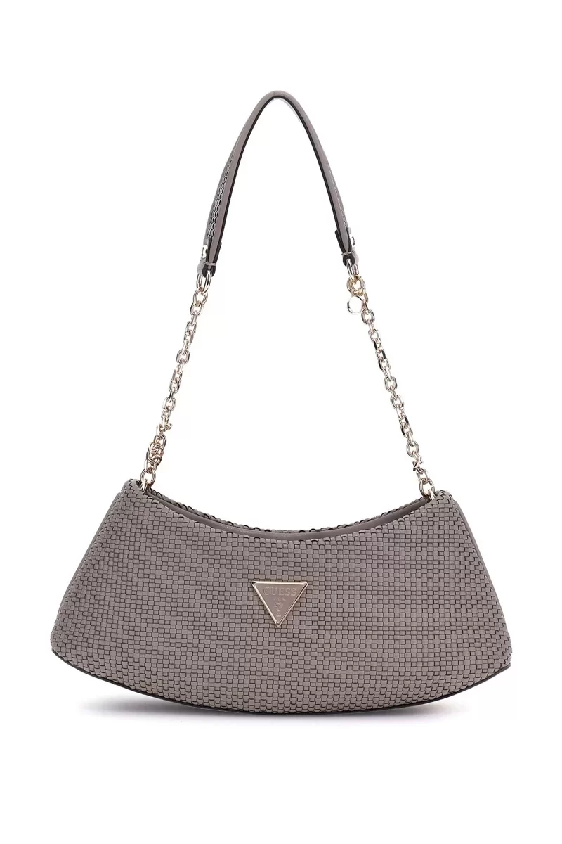 Guess PHAEDRA TOP ZIP SHOULDER BAG Kadın Kahverengi Omuz Çantası HWWG9638170-DRT